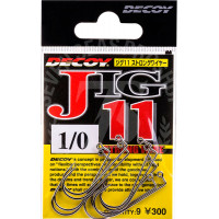 Крючок Decoy JIG11 #2/0 (9 шт/уп)