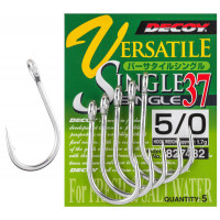 Крючок Decoy Single37 Versatile Single #5/0 (5 шт/уп)