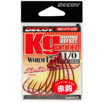 Гачок Decoy Worm17R Kg Hook R #1/0 (7 шт/уп)