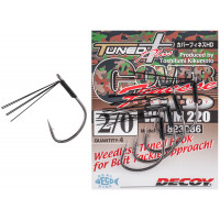 Крючок Decoy Worm220 Cover Finesse HD #1 (5 шт/уп)