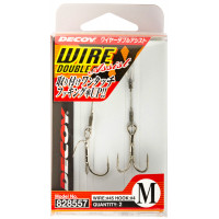 Поводок Decoy WA-51 Wire Double Assist M (2 шт/уп)