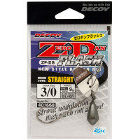 Монтаж Decoy ZF-2S Zero-Dan Flash Straight #3/0-9g (1 шт/уп)