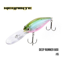Воблер Megabite Deep Runner 80mm 26.7g до 6m 6