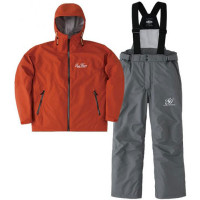 Костюм Ever Green Rain Suit EGRW-201 XL ц: червоний/сірий