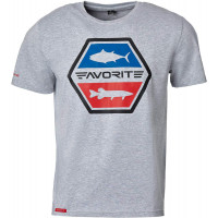 Футболка Favorite FT002GR L ц:grey