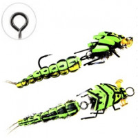 Мандула Floating Jig Realistic Stone Big Double 6cm Green