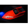 Кораблик для прикормки Фортуна (34000 mAh) с GPS автопилотом (V3_9+1) и Эхолотом Lucky 918 Красный