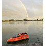 Кораблик для рыбалки Фурия Фюжн с GPS (Maxi Cortex) помаранчевий