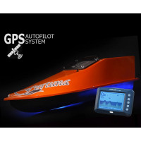 GPS (Maxi Cortex), Ехолот Toslon TF300, Професійний кораблик Фортуна (45000 mAh) Оранжевый