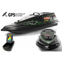 Кораблик Фурия Шторм с GPS (V3_3+1) и Эхолотом Toslon TF520 Черный