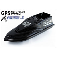 Кораблик для рыбалки Фурия Фюжн с GPS (Maxi Cortex) Черный