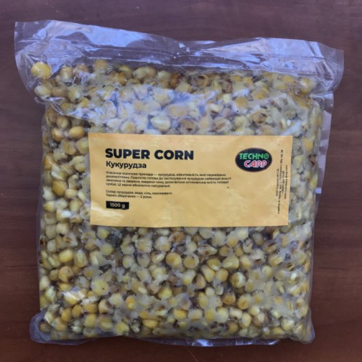 Кукуруза готовая Технокарп Super Corn 1.5kg