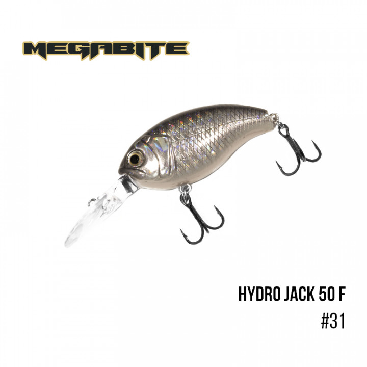 Воблер Megabite Hydro Jack 50 F 50mm 9.01g до 3m 31