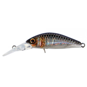 Воблер Jackall Diving Chubby Minnow 35мм 2,7г HL Silver&Black Suspending