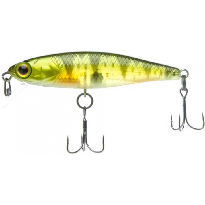 Воблер Jackall Tiny Fry 50SP 50мм 2,7г Ghost G Perch Suspending