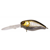 Воблер Jackall DD Chubby 38F 38мм 4.7g HL Silver & Black (1.5-2.0 m)