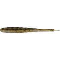 Силикон Jackall I Shad 2.8" Green Pumpkin Gold/Pearl Silver 10шт