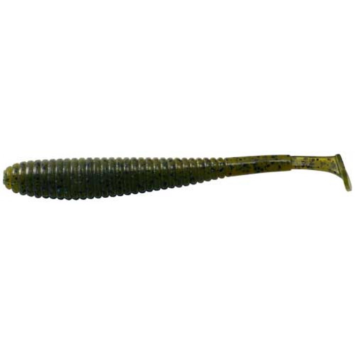 Силикон Jackall I Shad Tail 4.8" Green Pumpkin Pepper 6шт