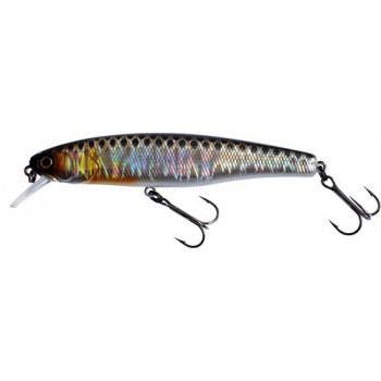 Воблер Jackall Smash Minnow 100SP 100мм 16,6г HL Silver & Black