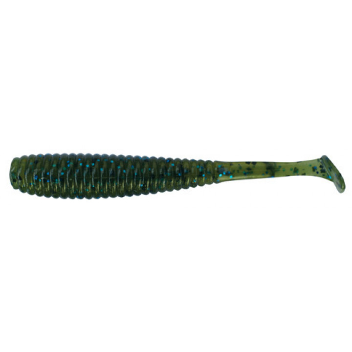 Силикон Jackall I Shad Tail 2.8" MoebiI Blue 10 шт.