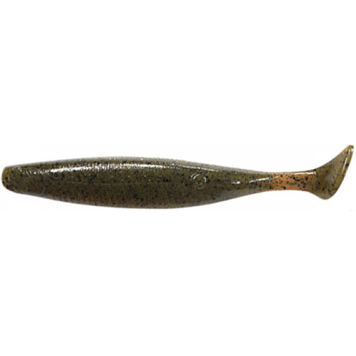 Силикон Jackall Dagger Minnow 3.5” Green Pumpkin Pepper 7 шт