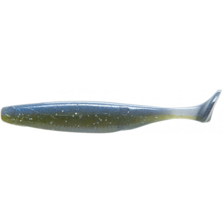 Силикон Jackall Dagger Minnow 5” Pro Blue/Melon Silver 5 шт