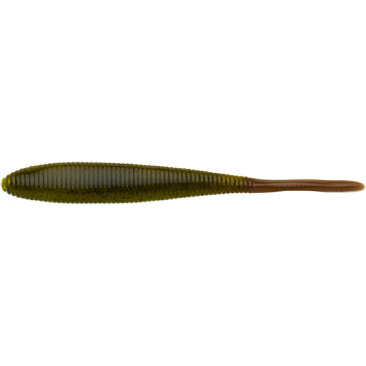 Силикон Jackall I Shad 2.8”Robo Green Pumpkin/Chart 8 шт.