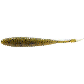 Силикон Jackall I Shad 3.8”LC Green Pumpkin Pepper 7 шт.