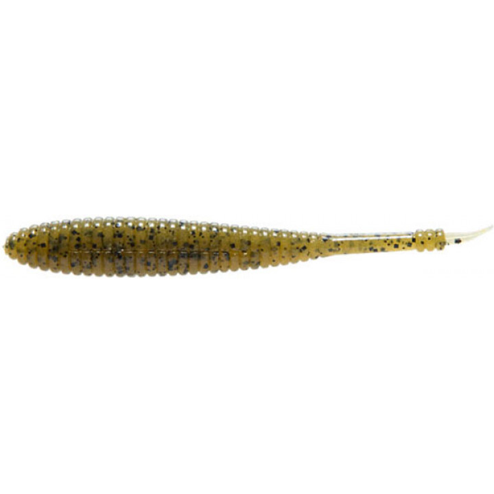 Силикон Jackall I Shad 3.8”LC Green Pumpkin Pepper 7 шт.