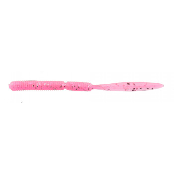 Силикон Jackall Peke Peke Long 2.5” SQ Glow Pink Silver Flake 8 шт