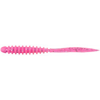 Силікон Jackall Peke Ring 2.5” Glow Pink Silver Flake 8 шт