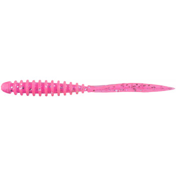 Силикон Jackall Peke Ring 2.5” Glow Pink Silver Flake 8 шт