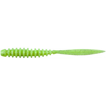 Силикон Jackall Peke Ring 2.5” Glow Chartreuse Silver Flake 8 шт