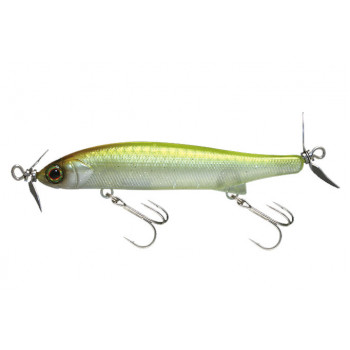 Воблер Jackall I-Prop 75SS Maruhata Custom 75mm 6.5g IS Chartreuse Back Gritter