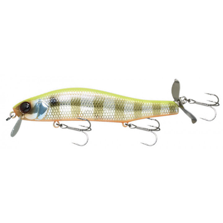 Воблер Jackall Chan Wake 130 24g Uroko HL Chartreuse Back Bluegill