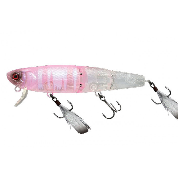 Воблер Jackall Kawashi Mikey 140 mm 31.5g CT Skeleton Pink