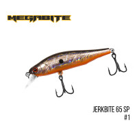 Воблер Megabite  Jerkbite 65 SP 65mm 5.9g до 1m 1