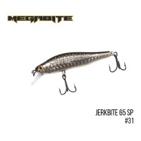 Воблер Megabite Jerkbite 65 SP 65mm 5.9g до 1m 31