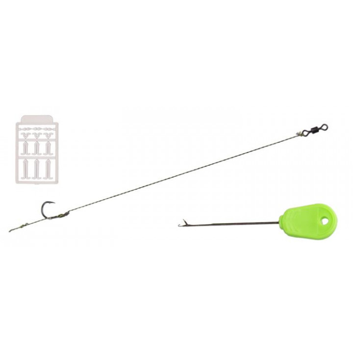 Комплект повідків Fishing ROI з голкою та стопорами hook 8340 3шт. 4