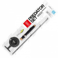 Комплект зимовий Lucky John PREDATOR SET (вудилище+котушка+балансир) 51см