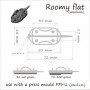 Годівниця Orange Life Method Roomy Flat 30g