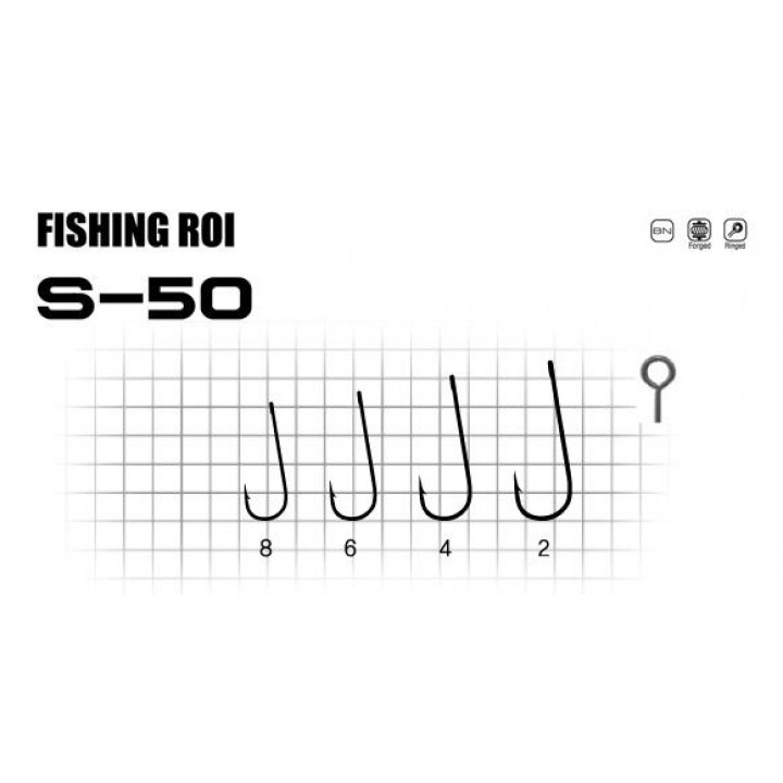 Гачки Fishing ROI S50 8