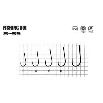 Крючки Fishing Roi S59 10