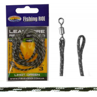 Lead Core петлі Fishing ROI світло-зелений 50cm 35lb