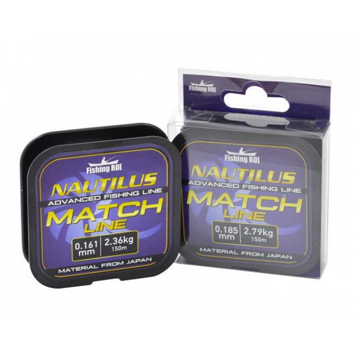 Леска Fishing ROI Nautilus Match Line 0.164mm