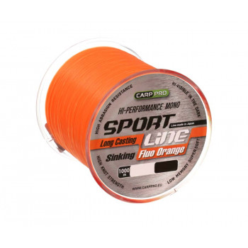 Лісочка Carp Pro Sport Line 0.286mm 1000m Fluo Orange