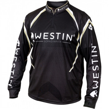 Лонгслив Westin LS Tournament Shirt  L Black/Grey