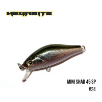 Воблер Megabite Mini Shad 45 SP 45mm 4.3g до 0.5m 24