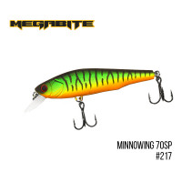 Воблер Megabite Minnowing 70mm 6.5g до 1m 217