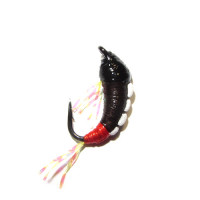 Мормышка безмотылка Shrimp 14mm 0.23g BROWN